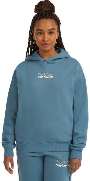 2025 O'Neill Mujer Sudadera Con Capucha Future Surf Society 1750120 - Mozart Blue